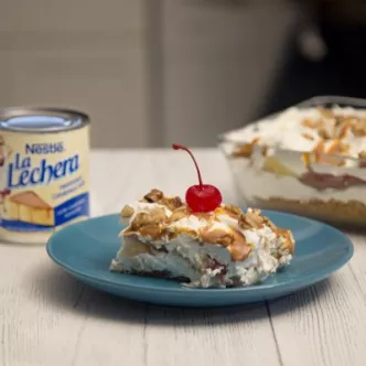 No-Bake Banana Split Cake