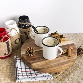 Ponche Navideño de Dulce de Leche