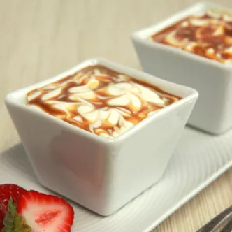 Dulce de Leche Swirled Cheesecake Dessert