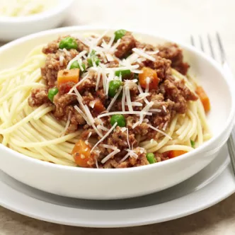 Turkey Bolognese with Vegetables