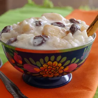 Arroz con Leche en Olla de Cocción Lenta
