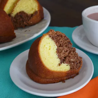 Choco-Vanilla Abuelita Cake