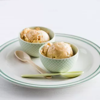 Instant Banana Dulce de Leche Ice Cream