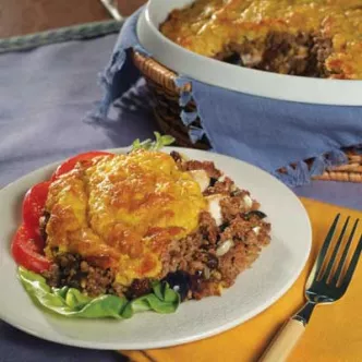 Choclo Beef and Chicken Pie