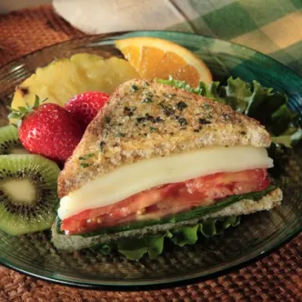 Melted Mozzarella Sandwiches