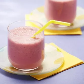 Double Strawberry Milk Shake