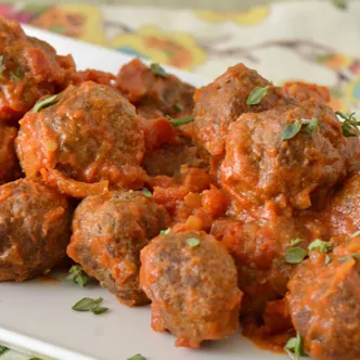 Puerto Rican Meatballs Long Left