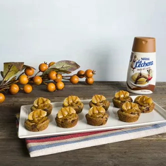 Copitas de Galletas de Dulce de Leche y Mandarinas