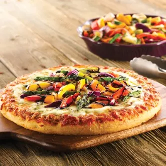 Grilled Vegetable Pizza