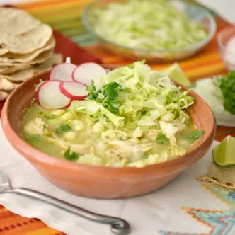 Green Chicken Pozole
