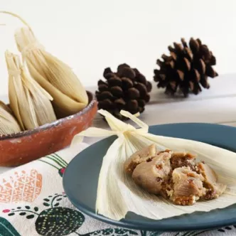 Tamales de Guayaba y Nuez