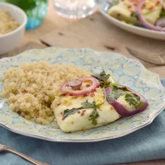 Ginger Lemon Baked Fish