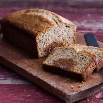 Pan de Plátano con Dulce de Leche
