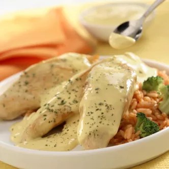 Pollo con Salsa Cremosa Dijon