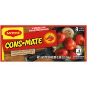 Front Center view of Maggi Consomate Tomato and Chicken Flavor Concentrate NET WT 2.96 OZ (84 g) product.