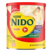 Front Center view of NIDO 1+ Powdered Milk Beverage 360g Can product.